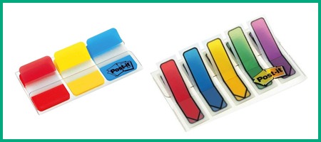 banderitas para señalizar